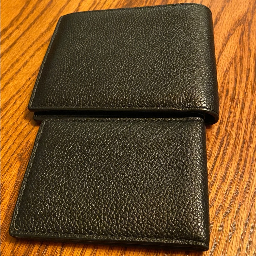 Michael Kors Black Leather Card Holder Set - Picture 3 of 5